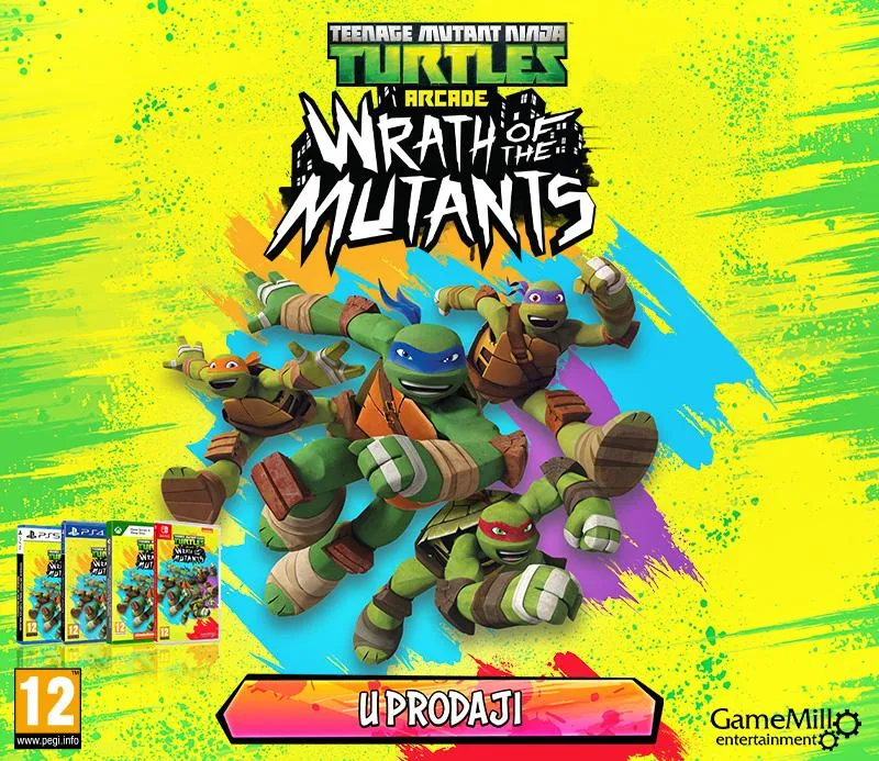 eenage Mutant Ninja Turtles Arcade - Wrath of the Mutants